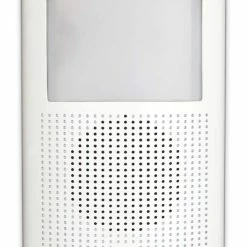 National Globe Wireless Plug-In 75-db 150-ft 3-Tune Doorbell Chime With Night Light, 1 Push Button, White